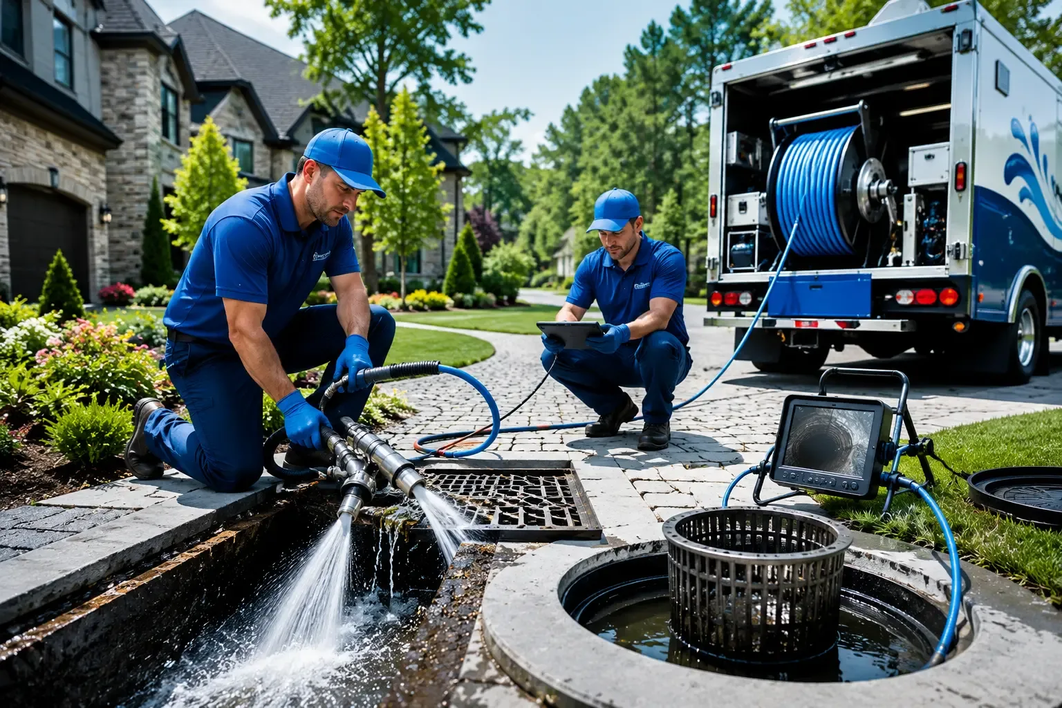 Local outdoor drain cleaning professionals in Orange, CA