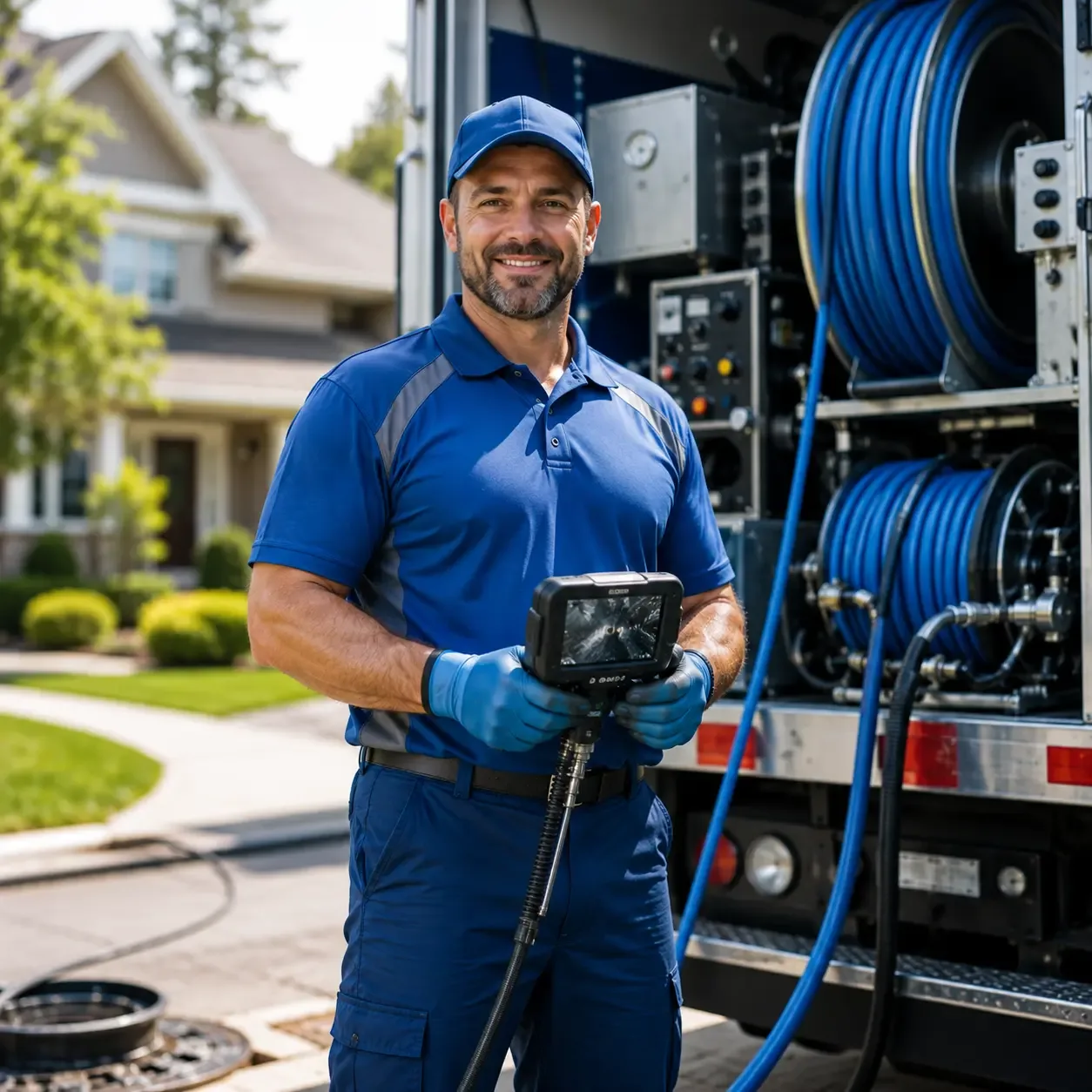 Local outdoor drain cleaning specialists in Orange, CA
